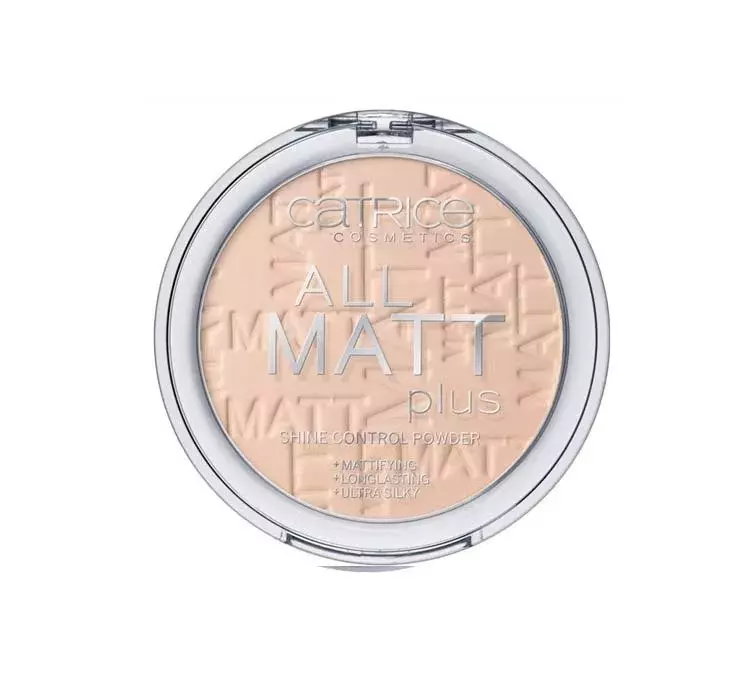 CATRICE PUDER MATUJĄCY ALL MATT TRANSPARENT 010