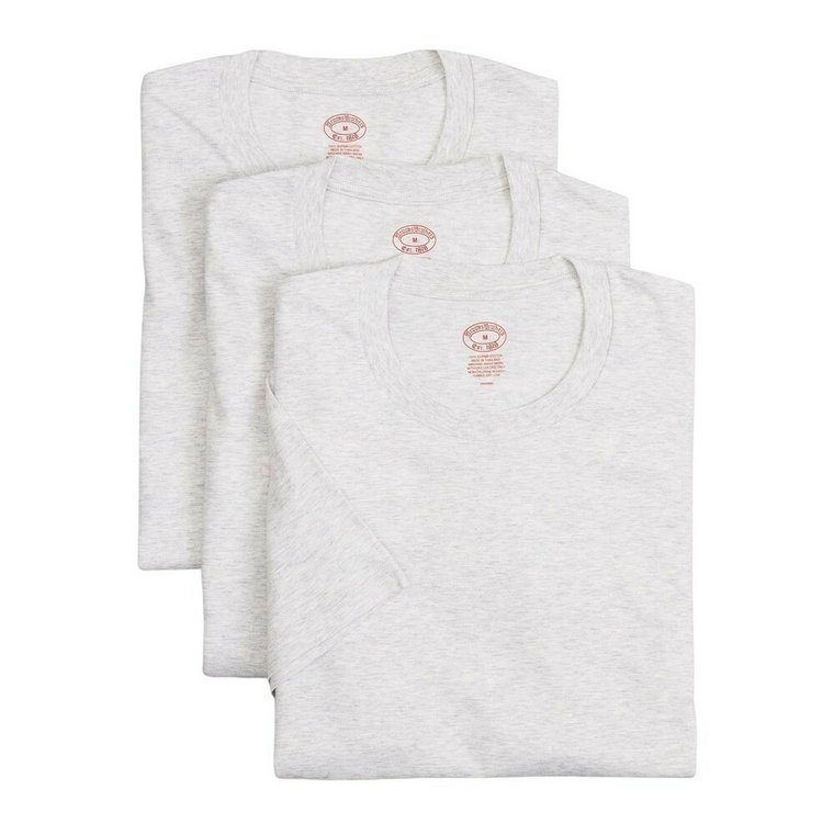 Cotton Crewneck Undershirt (3 paczki) Brooks Brothers