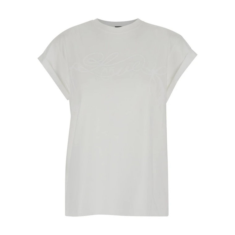 Biała koszulka Telesto Jersey Pinko