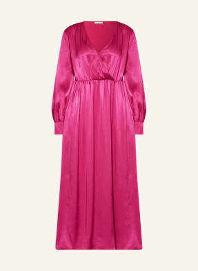 Mrs & Hugs Sukienka Satynowa pink