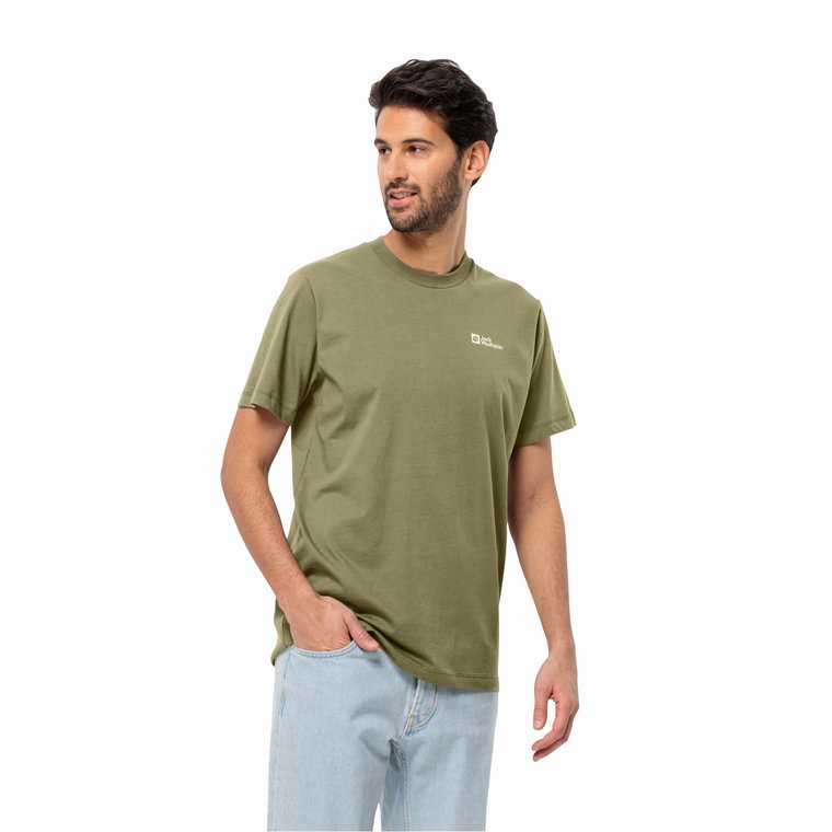 Męska koszulka Jack Wolfskin ESSENTIAL T M bay leaf - S