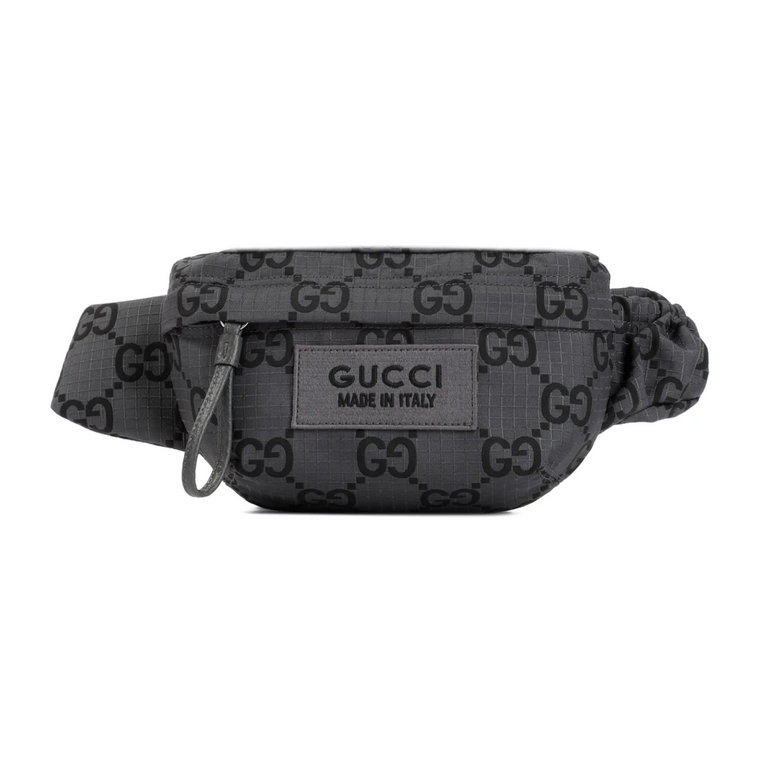 Szara Torba na Pasek z Logo GG Gucci