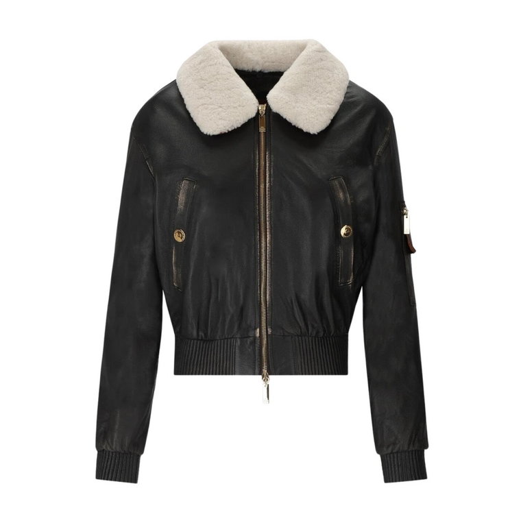 Leather Jackets Elisabetta Franchi