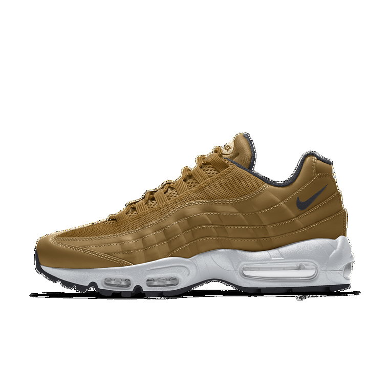 Damskie personalizowane buty Nike Air Max 95 By You - Brązowy