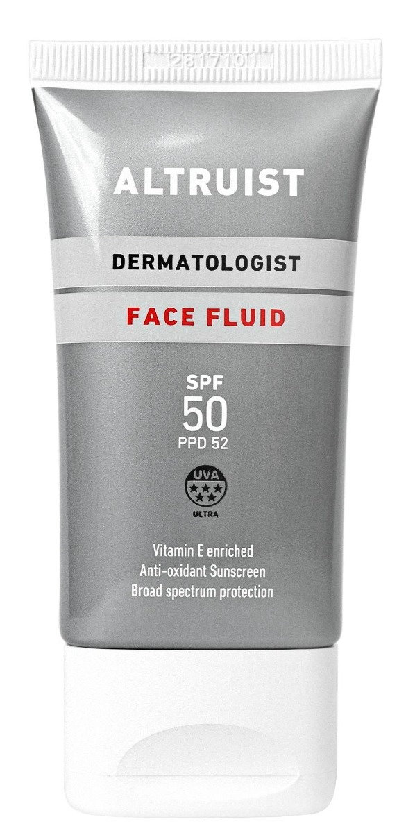 Altruist Face Fluid Suscreen SPF50 - Krem przeciwsłoneczny do twarzy z niacyniamidem 50 ml