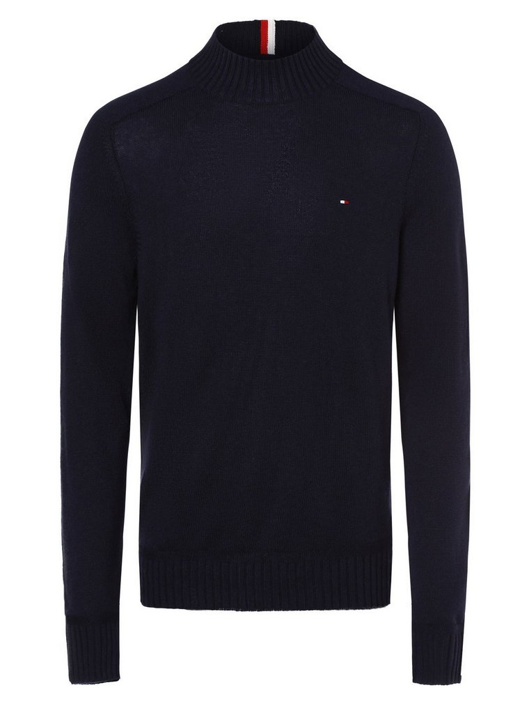 Tommy Hilfiger - Sweter męski, niebieski