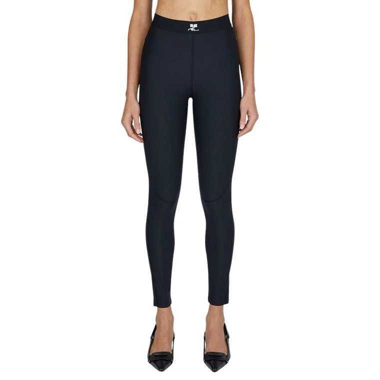 Nowoczesne Legginsy Racer Courrèges