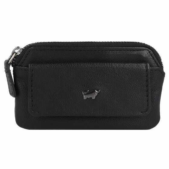 Braun Büffel Anna Key Case Leather 11 cm schwarz