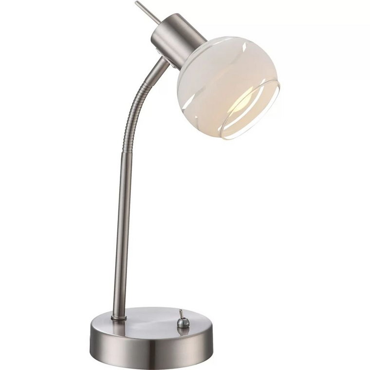 GLOBO Lampa stołowa LED ELLIOTT, matowy nikiel, 54341-1T