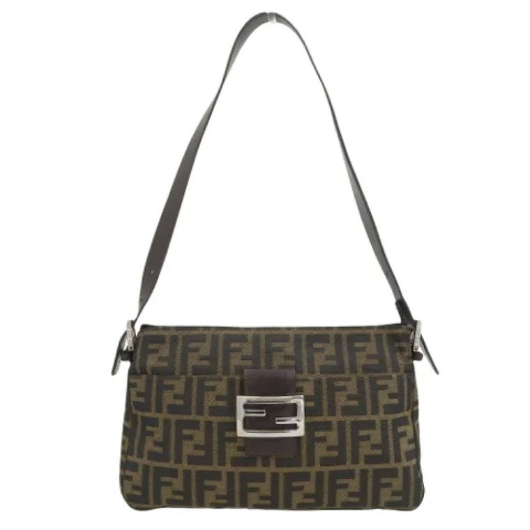 Pre-owned Canvas shoppers Fendi Vintage