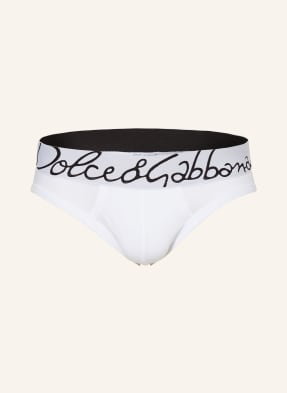 Dolce & Gabbana Slipy weiss
