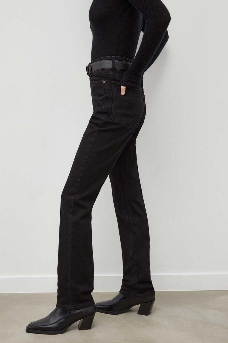 By Malene Birger jeansy Stellen damskie high waist