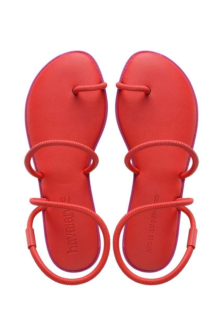 Havaianas sandały UNA PITANGA damskie kolor czerwony 4149611.2090