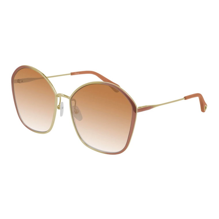 Stylowe okulary przeciwsłoneczne w Pink/Orange Shaded Chloé