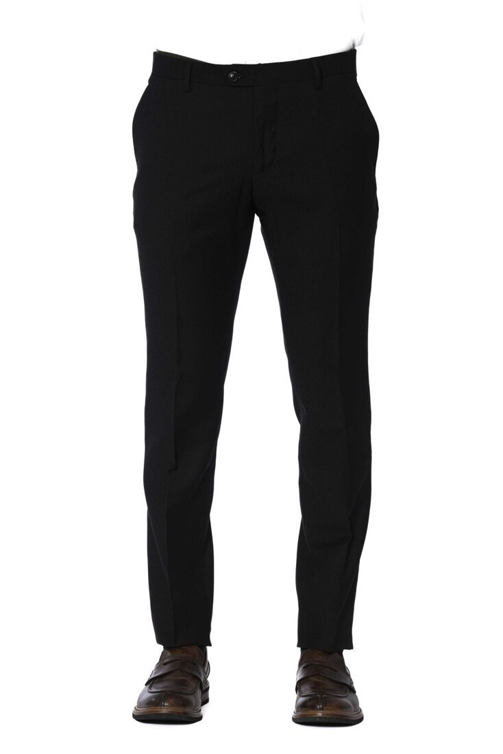 Spodnie marki Trussardi model 32P00058 1T000963 kolor Czarny. Odzież męska. Sezon: