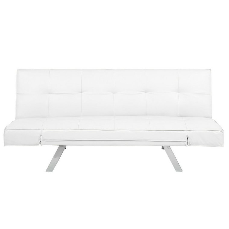 Rozkładana sofa BELIANI Bristol, biała