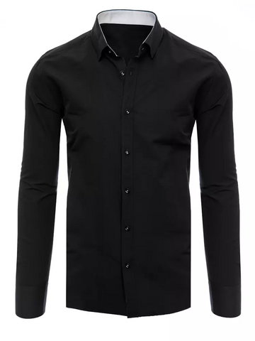 Koszula męska elegancka czarna Dstreet DX2185