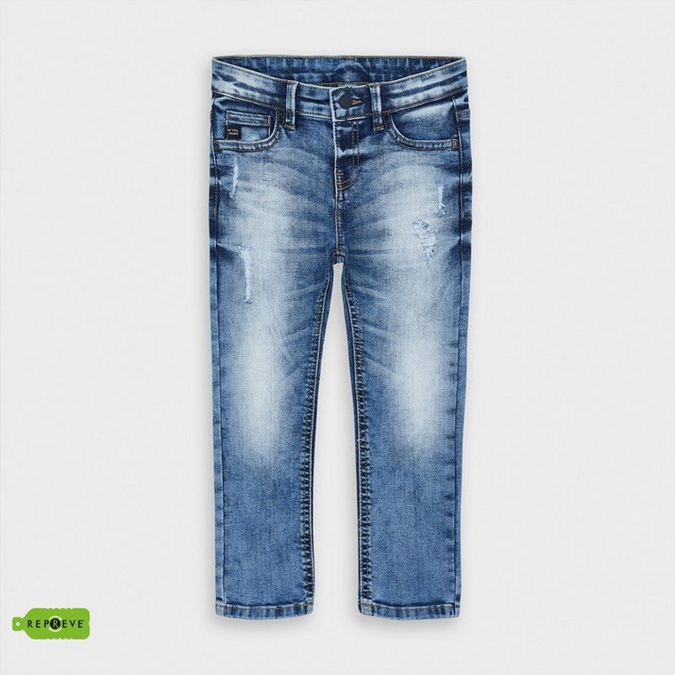 Mayoral, Spodnie Jeans Przetarcia, rozmiar 116