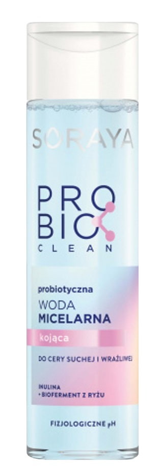 Soraya Probio Clean - Kojąca woda micelarna do cery suchej i wrażliwej 250ml