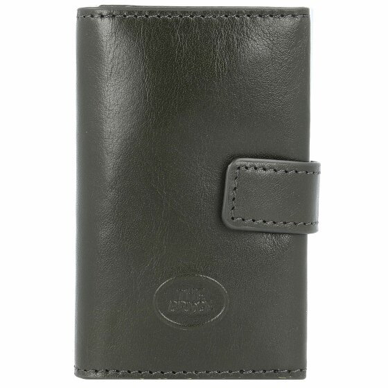 The Bridge Story Uomo Business Card Case Leather 6,5 cm tirolo-rutenio chiaro