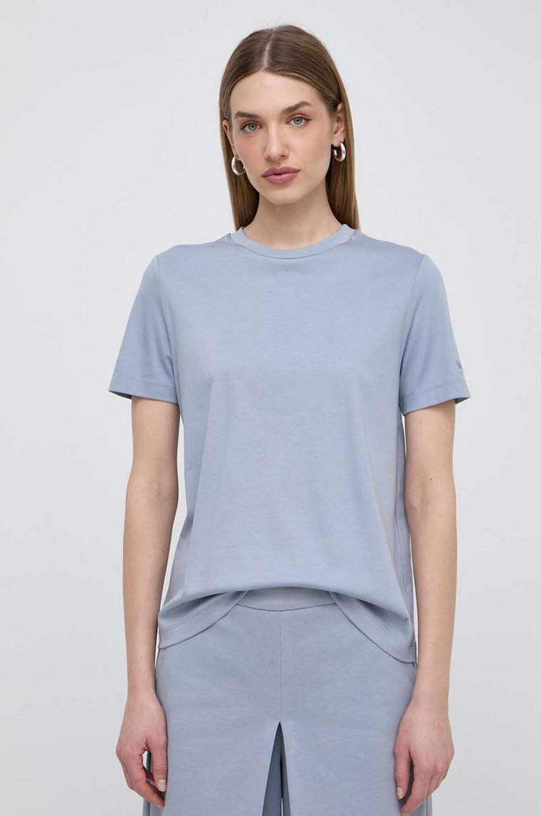 Max Mara Leisure t-shirt damski kolor niebieski
