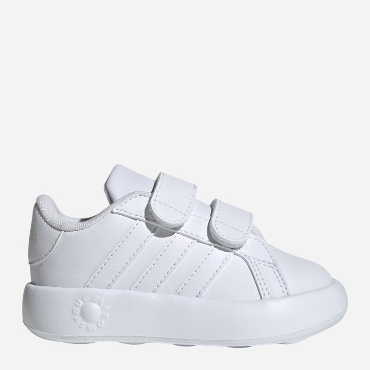 Tenisówki dziecięce dla dziewczynki na rzepy adidas Grand Court 2.0 Cf ID5273 22 Białe (4066765032997). Tenisówki i trampki dziewczęce