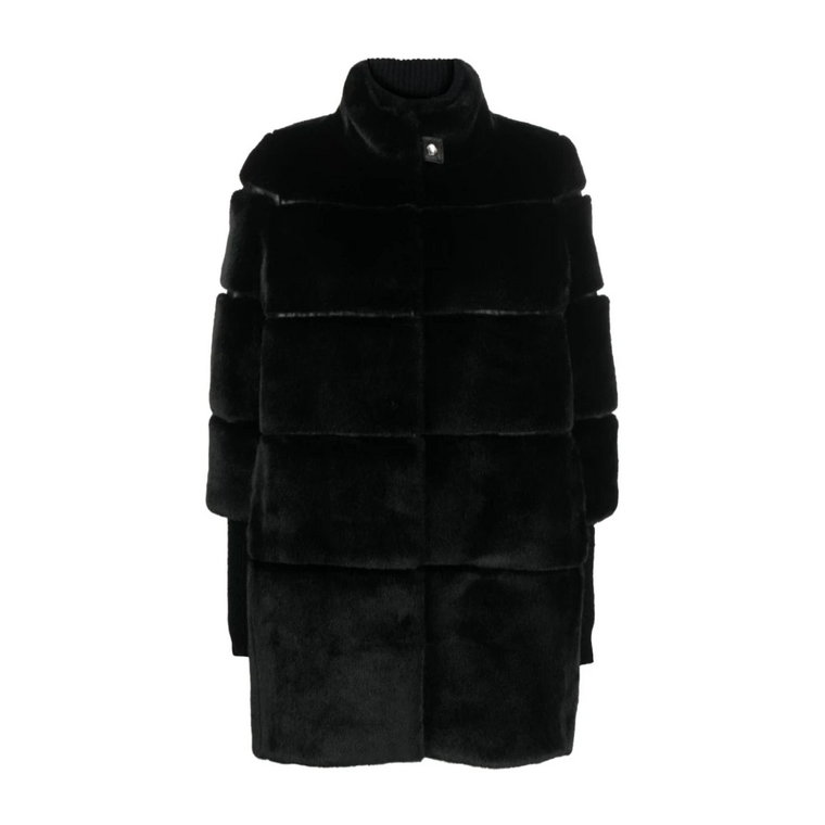 Faux Fur Shearling Kurtki, Stylowe i Ciepłe Patrizia Pepe