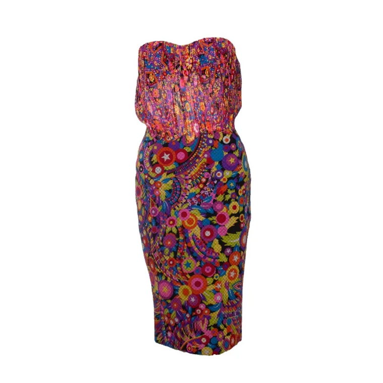 Pre-owned Fabric dresses Versace Pre-owned
