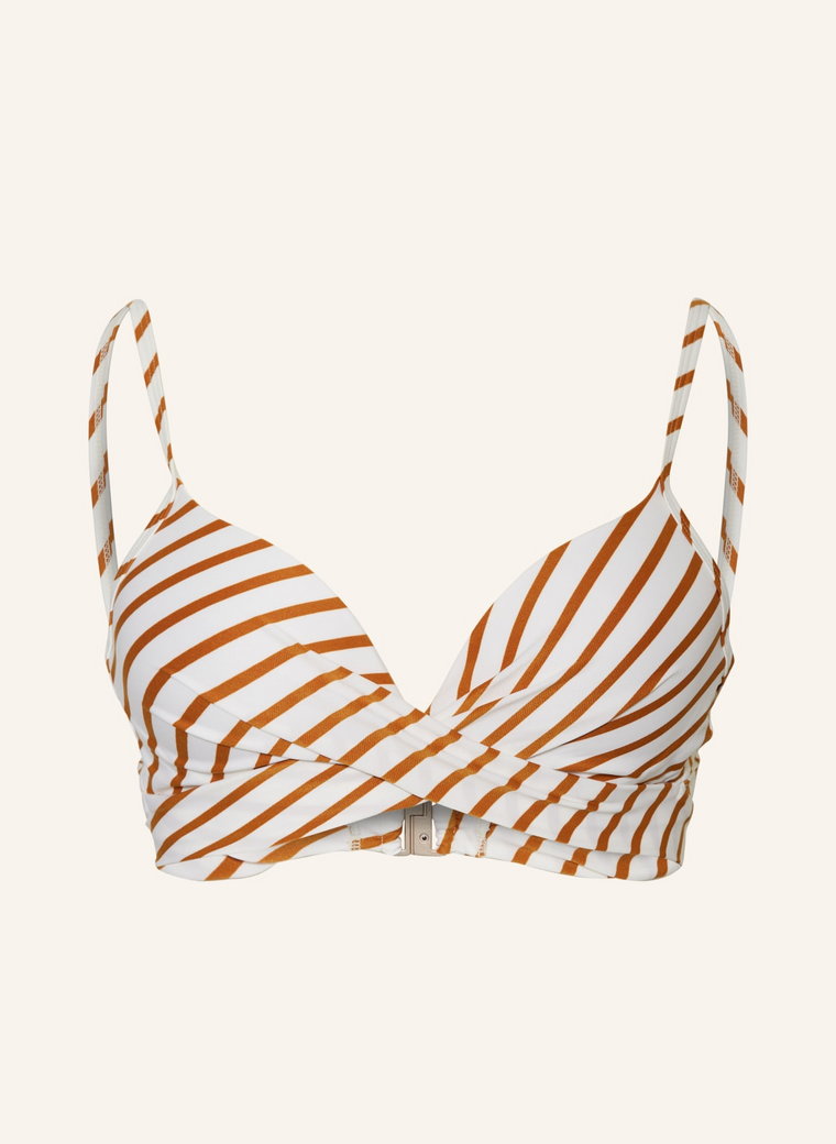 Beachlife Góra Od Bikini Z Fiszbinami Spice Stripe weiss