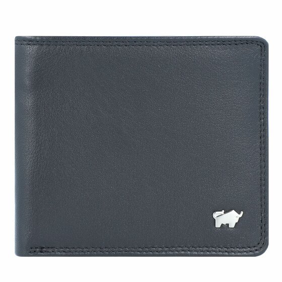 Braun Büffel Golf Edition Wallet Leather 10 cm schwarz