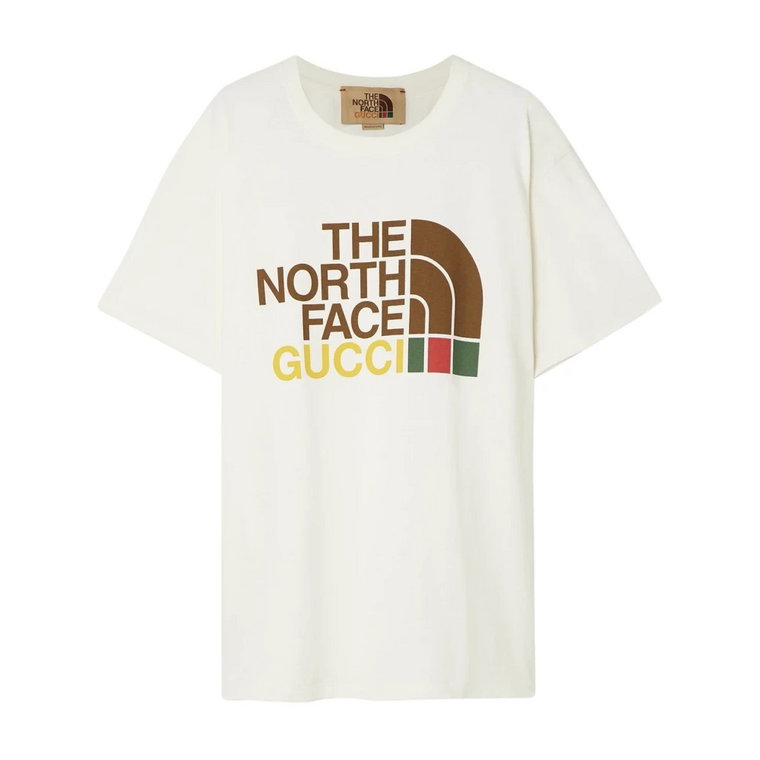 Stylowy The North Face T-Shirt Gucci