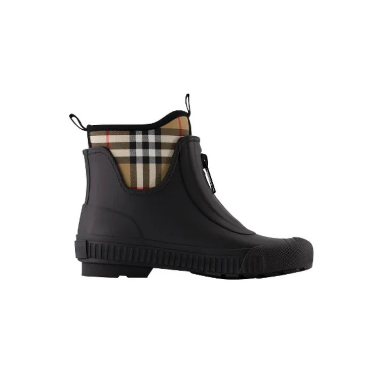 Buty z tkaniny z gumową podeszwą Burberry