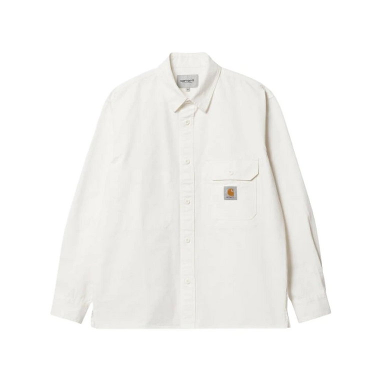 Koszula męska Carhartt WIP Reno Shirt Jac I031447 OFF White Carhartt Wip