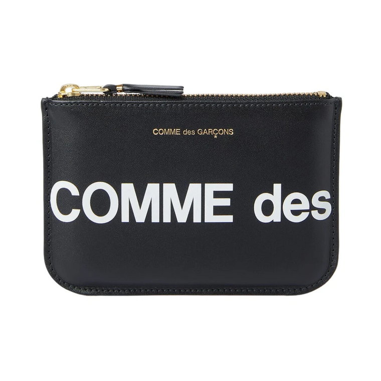 Logo Pouch Bag z Zamknięciem na Zamek Błyskawiczny Comme des Garçons