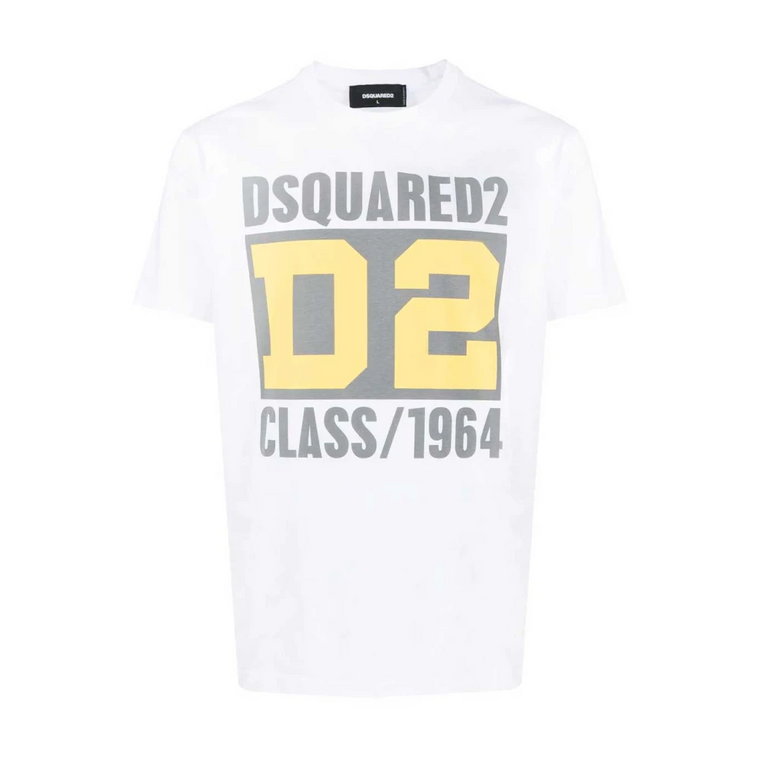 Koszulka z nadrukiem logo Dsquared2
