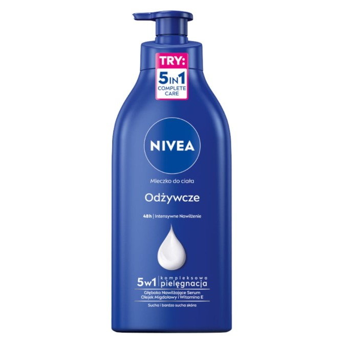 Nivea Odżywcze mleczko do ciała 625ml