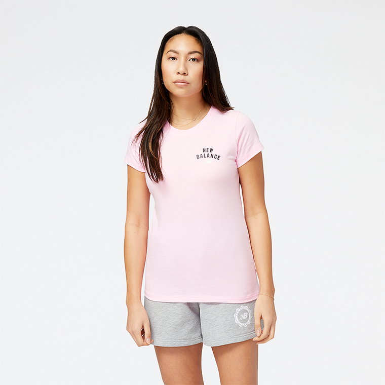 Koszulka damska New Balance WT31804OTP  różowa