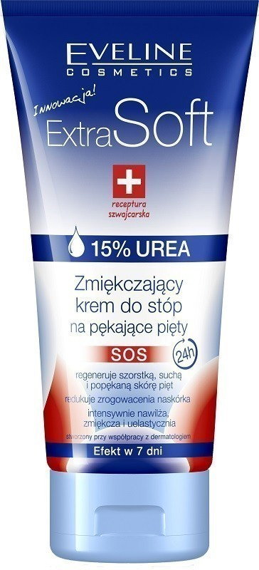 Eveline Cosmetics Extra Soft Krem na pękające pięty 15% Urea