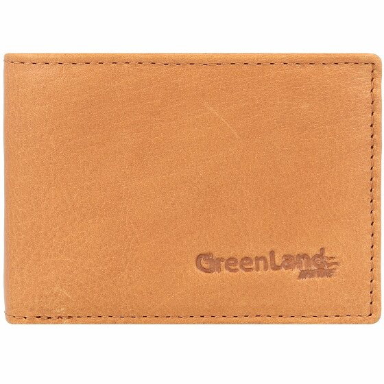 Greenland Nature GreenLand NATURE Portfel Ochrona RFID Skórzany 10 cm braun