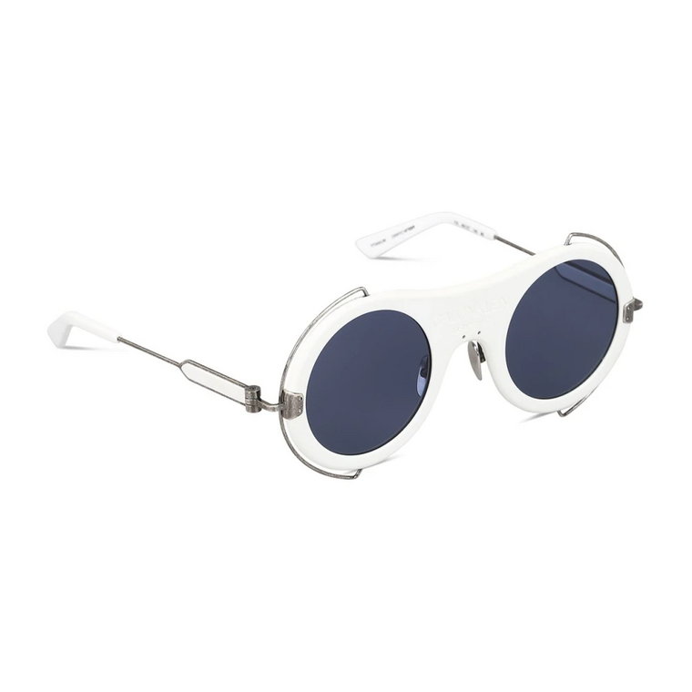 Stylowe okulary przeciwsłoneczne z unikalnym wzorem Calvin Klein