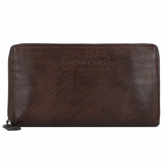 Harold's Submarine Wallet Leather 18,5 cm braun