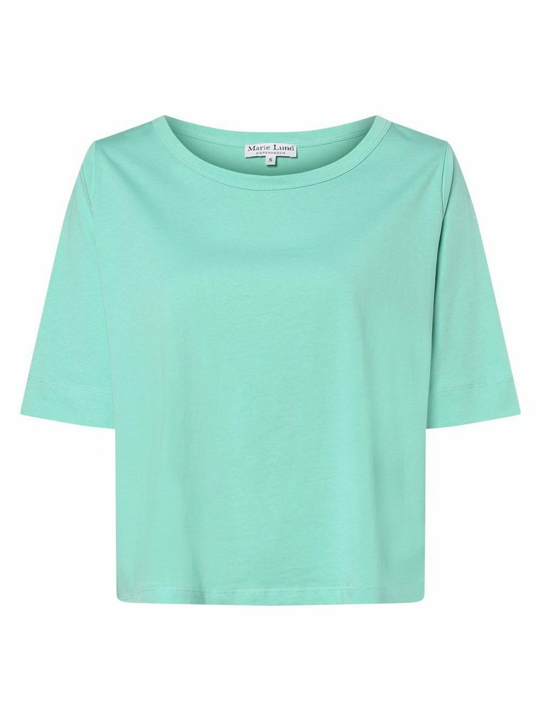 Marie Lund - T-shirt damski, zielony