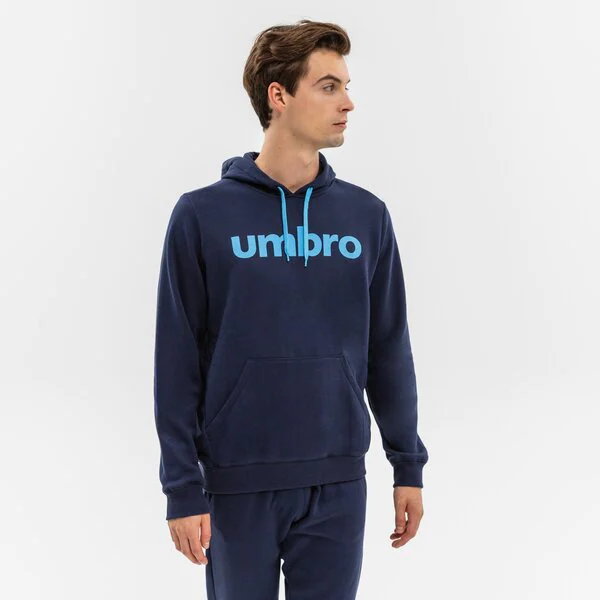 UMBRO BLUZA Z KAPTUREM FW LINEAR LOGO GRAPHIC