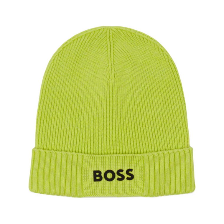 BOSS GREEN Czapka Asic Beanie X | z dodatkiem wełny