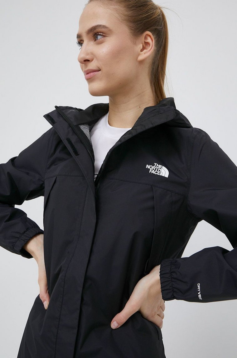 The North Face kurtka outdoorowa Antora kolor czarny przejściowa NF0A7QEWJK31