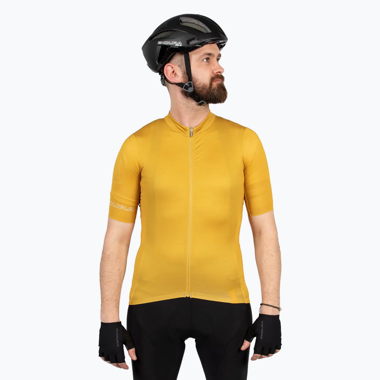 Koszulka rowerowa męska Endura Pro SL mustard