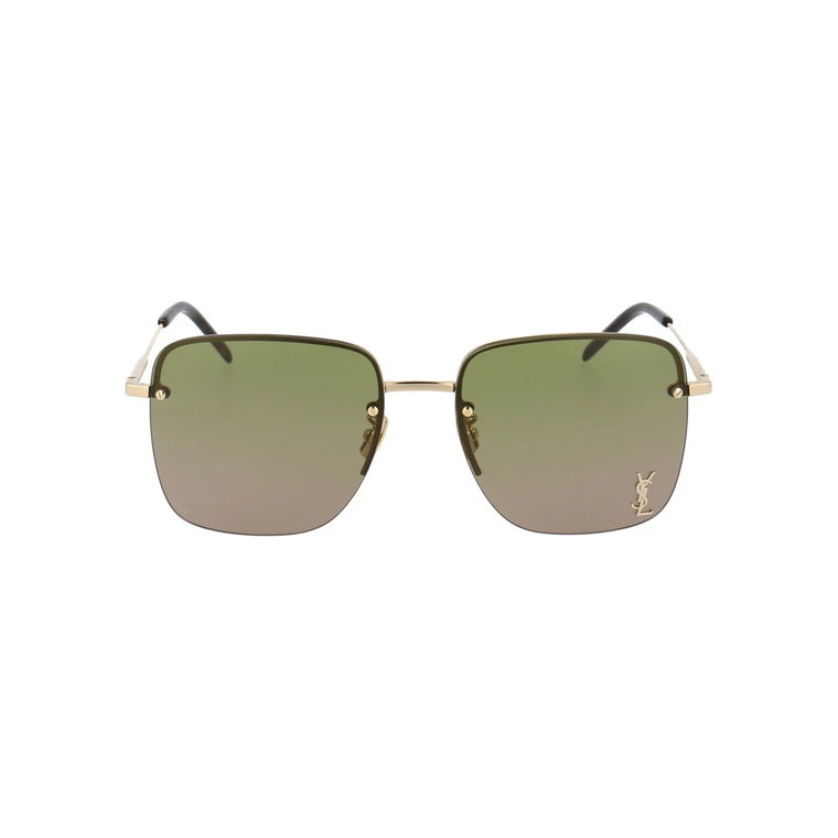 Modne Metalowe Okulary Przeciwsłoneczne - SL 312 M 003 Saint Laurent