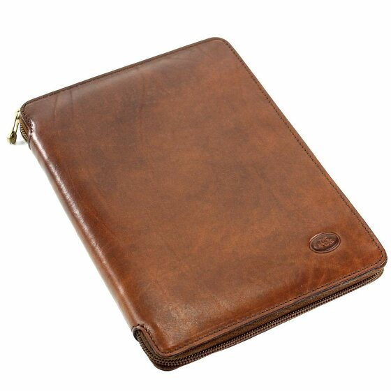 The Bridge Story Uomo Writing Case A5 Leather braun