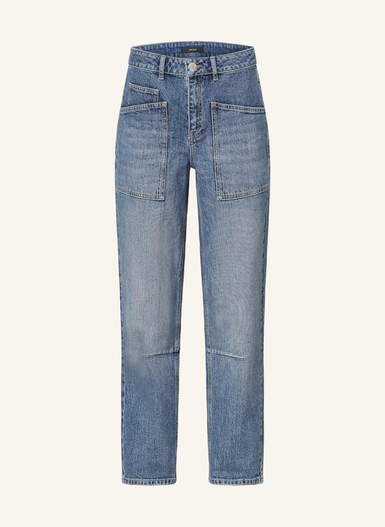 Opus Jeansy Straight Lissie blau