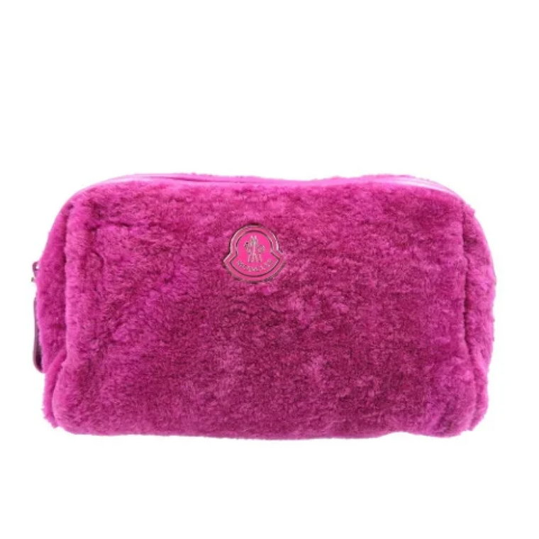 Pre-owned Fur clutches Moncler Pre-owned